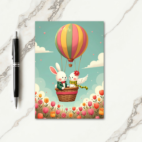 Balloon Adventure Friend Card