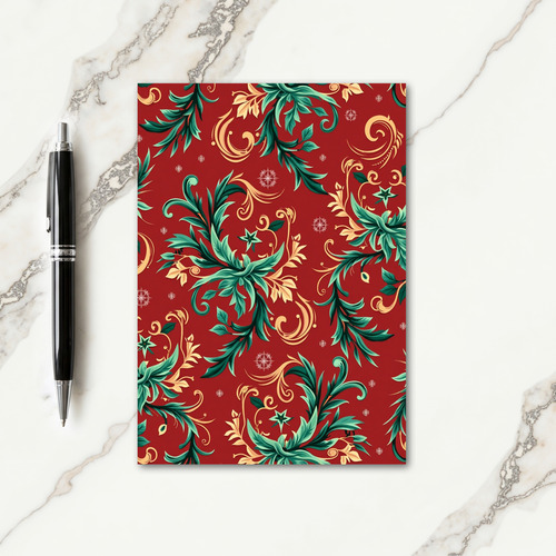 Baroque Christmas Card