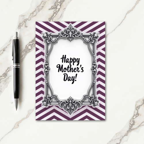 Baroque Mothers Day Wishes Card