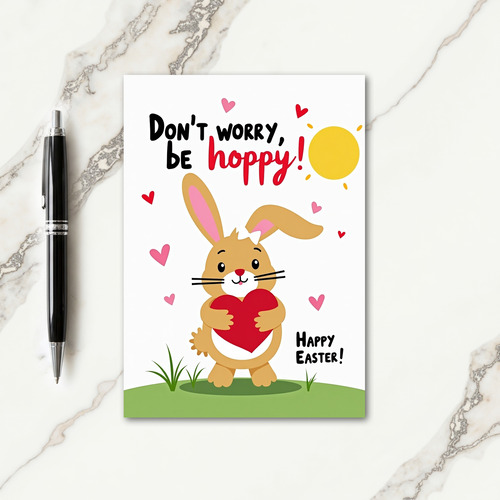 Be Hoppy Springtime Card