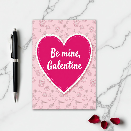 Be Mine Galentine Friends Card