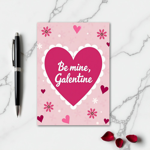 Be Mine Galentine Love Card