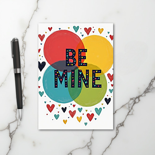 Be Mine Valentine Love Card