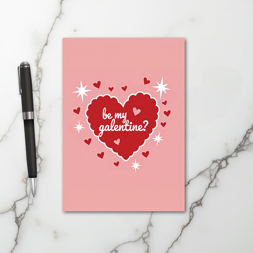 Be My Galentine Friendship Card