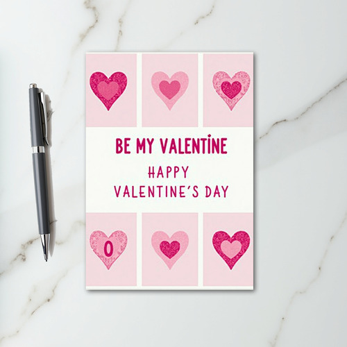 Be My Valentine Day Card