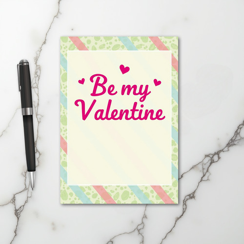 Be My Valentine Sweetheart Card