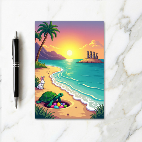 Beach Sunrise Surprise Card