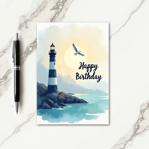 Beacon Birthday Card