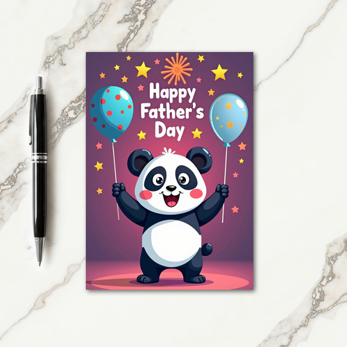 Bear Hug Fathers Day Card
