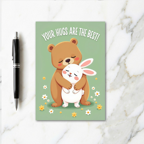 Bear Hugs Are The Best Card