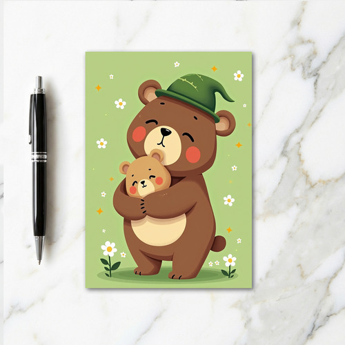 Bear Hugs Cute Family Love Card