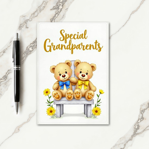 Bear Hugs Family Love Card