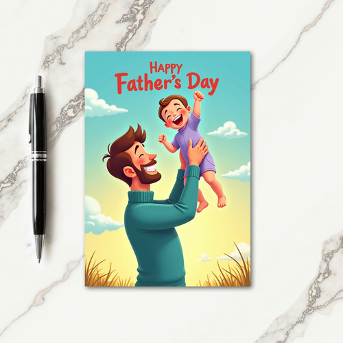 Bearded Dads Sweet Day Card