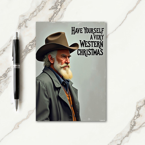 Bearded Sage Christmas Card