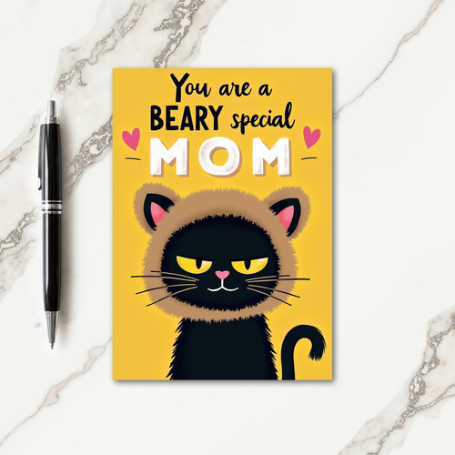 Beary Special Mom Day Art Card