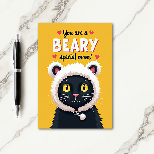 Beary Special Moms Day Card