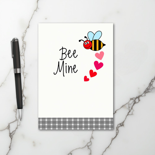 Bee Mine Valentine Card