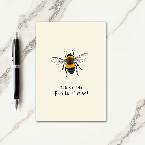 Bees Knees Mum Mothers Day Card