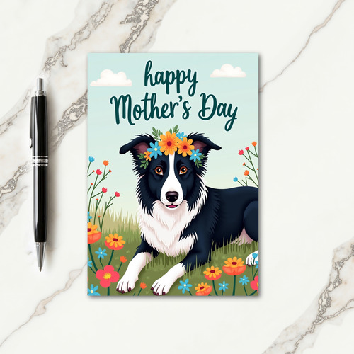 Beloved Dog For Wife Card