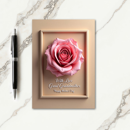 Beloved Mothers Day Bloom Card