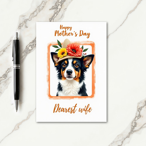 Beloved Wifes Day Card