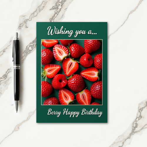 Berry Birthday Card