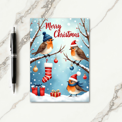Berry Cheer Christmas Card