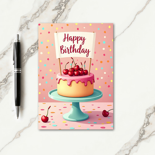 Berry Delight Birthday Card