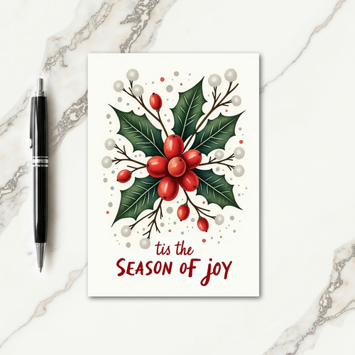 Berry Holiday Card