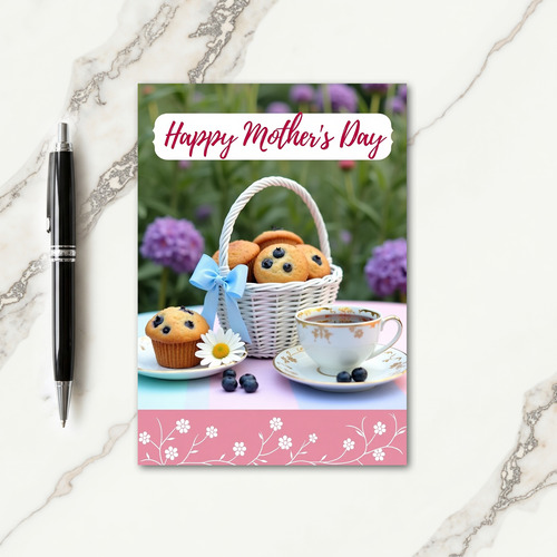 Berry Muffin Mothers Day Card