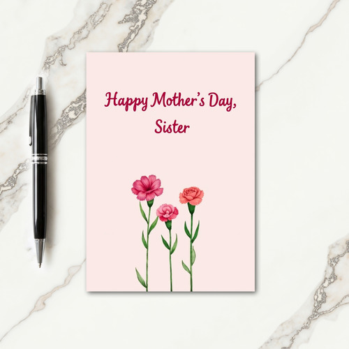 Berry Text Sweet Mothers Day Card