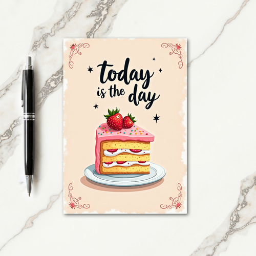 Berry Topped Birthday Card