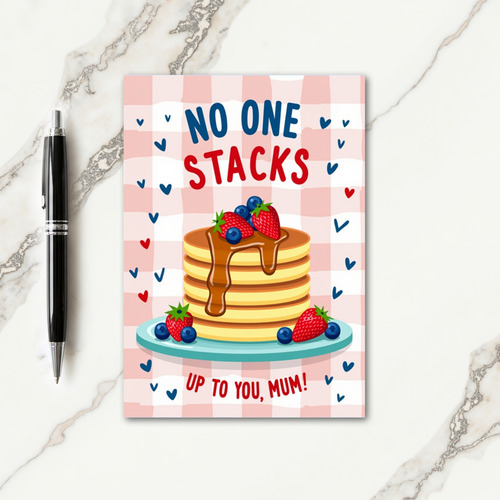 Berry Topped Stack Mother Card