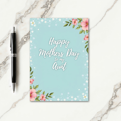 Best Aunt Mothers Day Card