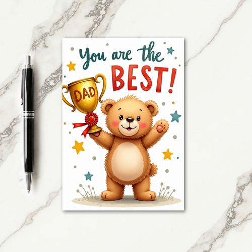 Best Bear You Are The Best Card