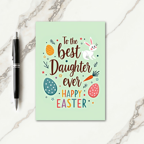 Best Daughter Easter Card