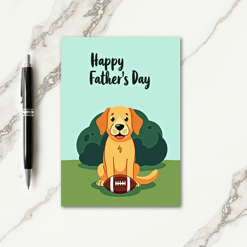 Best Dog Dad Ever Card