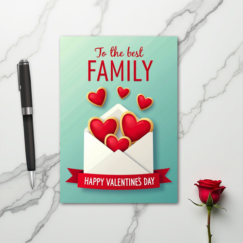 Best Family Valentines Day Card