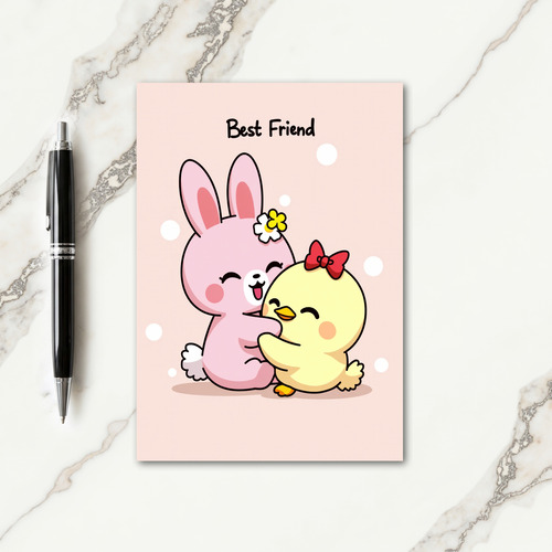 Best Friend Forever Love Card