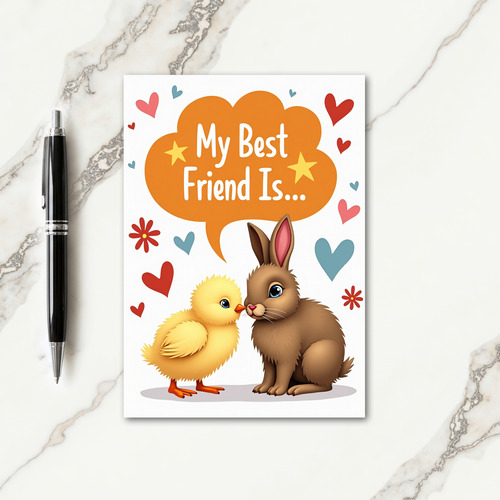 Best Friends Forever Greeting Card