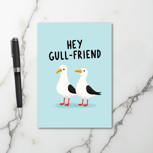 Best Gull Friend Card