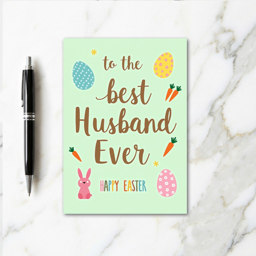 Best Husband Easter Day Card