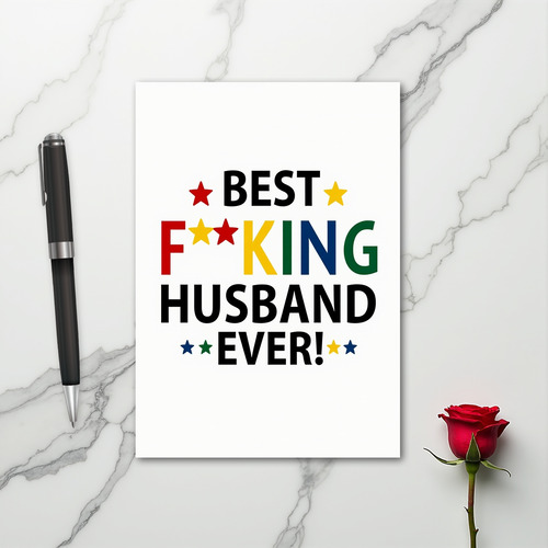 Best Husband Ever Funny Card