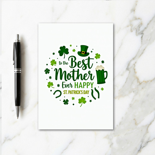 Best Mom St Patricks Day Card