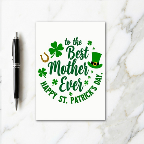 Best Mother St Patricks Day Card