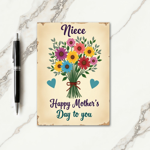 Best Mothers Day Floral Card