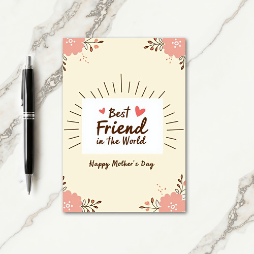 Best Mothers Day Friend Card