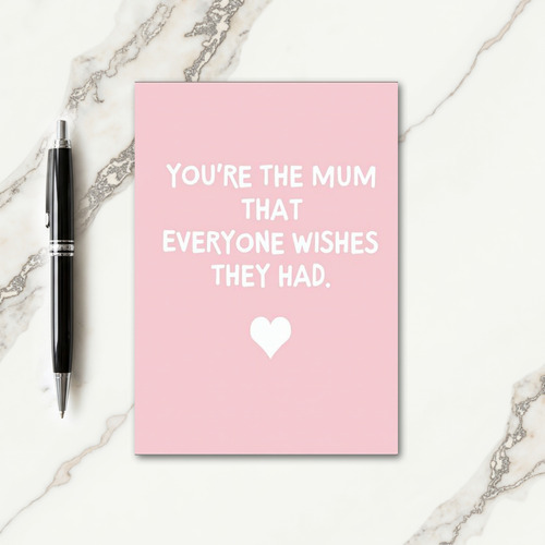 Best Mum Wishes Graphic Card