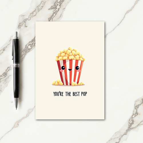 Best Pop Golden Corn Card