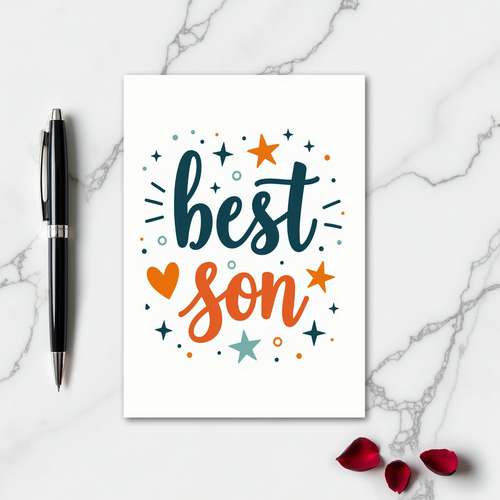 Best Son Ever Greeting Card
